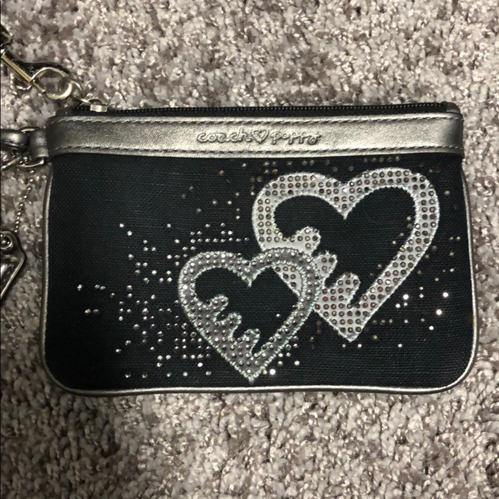 Coach Poppy Wristlet